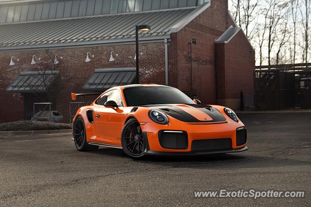 Porsche 911 GT2 spotted in Gaithersburg, Maryland