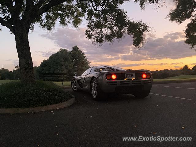 Mclaren F1 spotted in Somewhere, Virginia