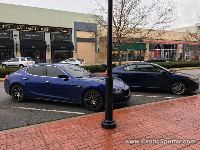Maserati Ghibli spotted in Plainfield, Indiana