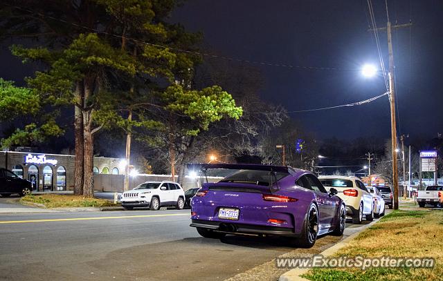 Porsche 911 GT3 spotted in Charlotte, North Carolina