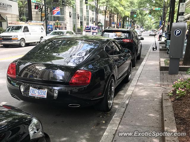 Bentley Continental spotted in Charlotte, North Carolina