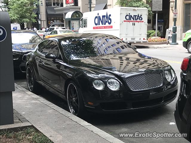 Bentley Continental spotted in Charlotte, North Carolina