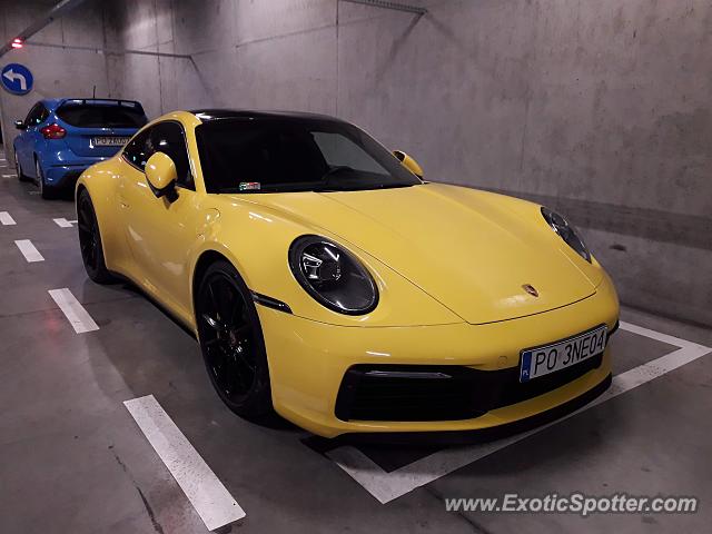 Porsche 911 spotted in Poznań, Poland