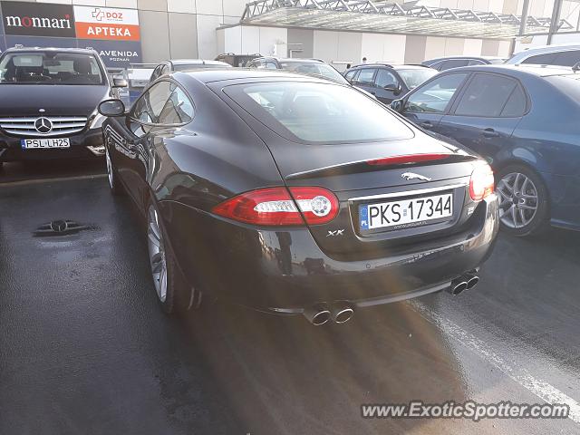 Jaguar XKR spotted in Poznań, Poland