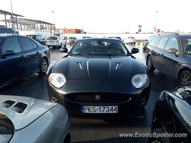 Jaguar XKR spotted in Poznań, Poland