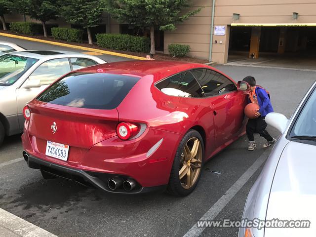 Ferrari FF spotted in Shoreline, Washington