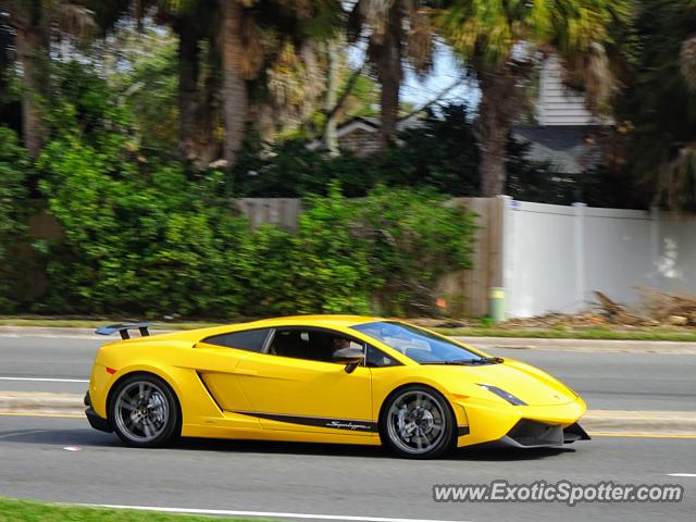 Lamborghini Gallardo spotted in Jacksonville, Florida