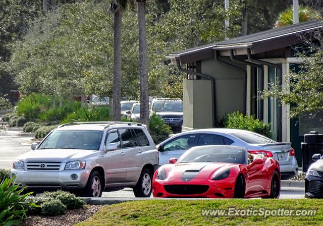 Ferrari California spotted in Ponte Vedra, Florida