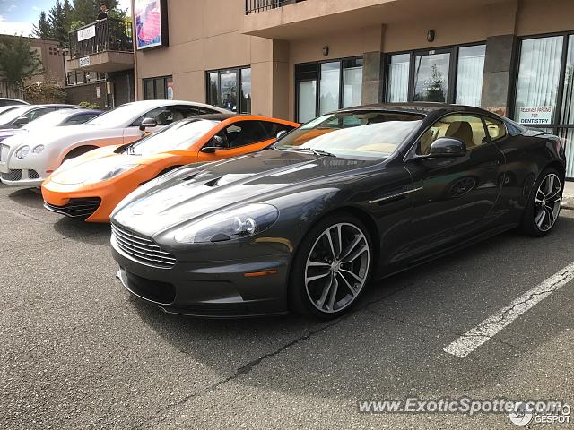 Aston Martin DBS spotted in Shoreline, Washington