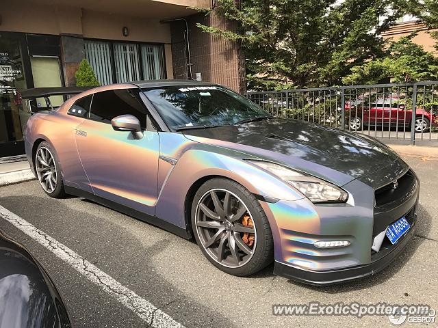 Nissan GT-R spotted in Shoreline, Washington