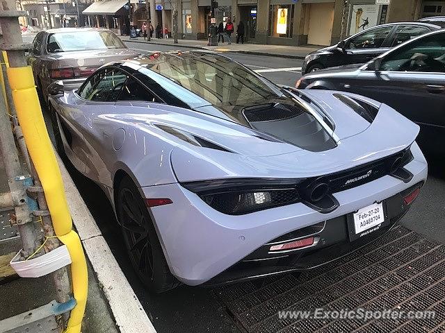 Mclaren 720S spotted in Seattle, Washington