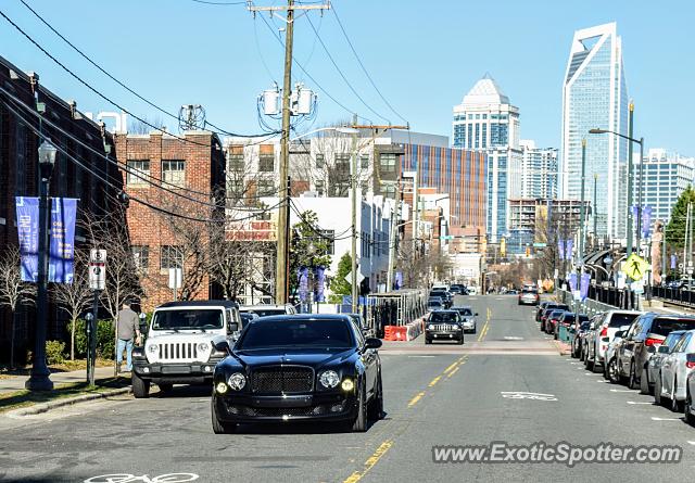 Bentley Mulsanne spotted in Charlotte, North Carolina