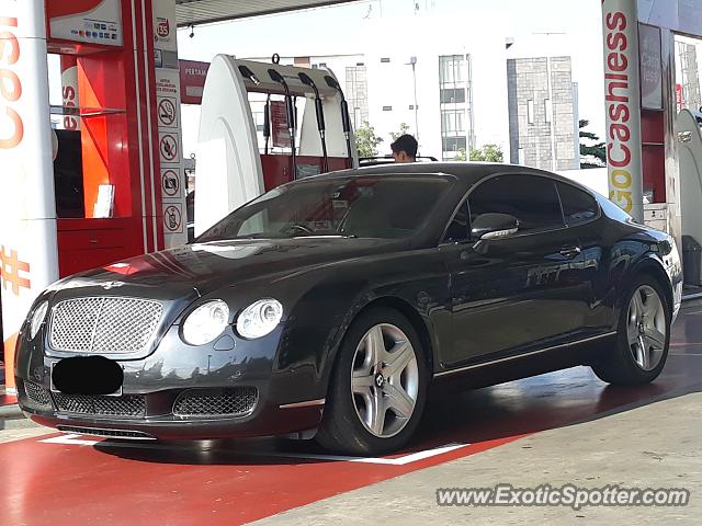 Bentley Continental spotted in Serpong, Indonesia
