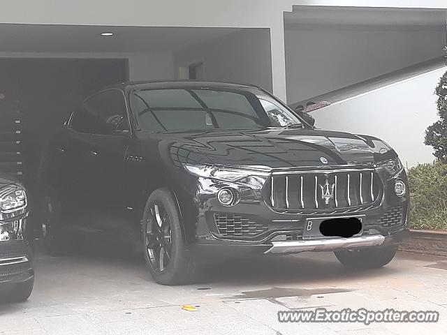 Maserati Levante spotted in Jakarta, Indonesia