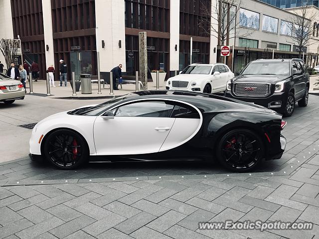 Bugatti Chiron spotted in Houston, Texas