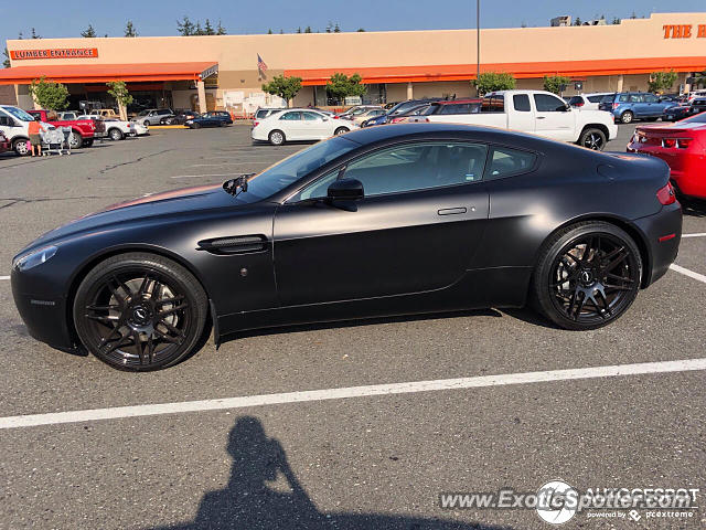 Aston Martin Vantage spotted in Shoreline, Washington