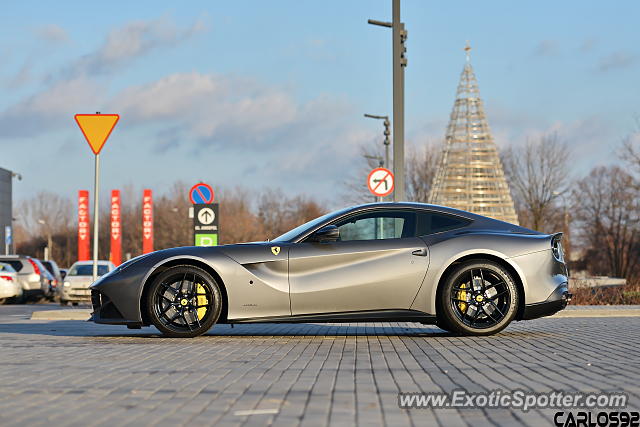 Ferrari F12 spotted in Warsaw, Poland