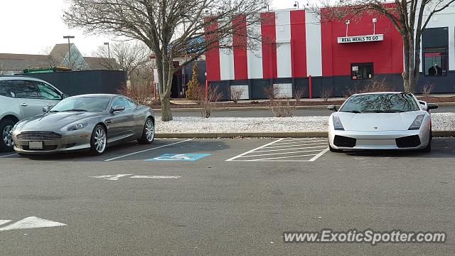 Aston Martin DB9 spotted in Stevensville, Maryland