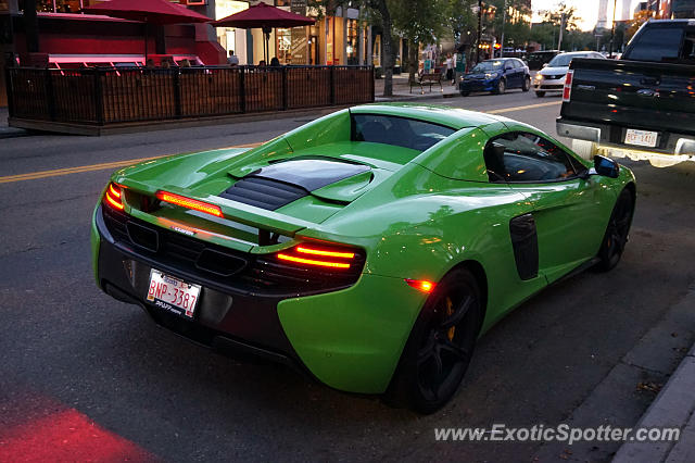 Mclaren 650S spotted in Calgary, Canada