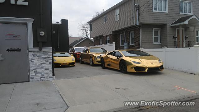 Lamborghini Huracan spotted in Valley Stream, New York
