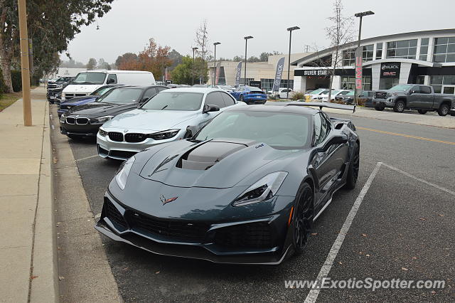 Chevrolet Corvette ZR1 spotted in Los Angeles, California