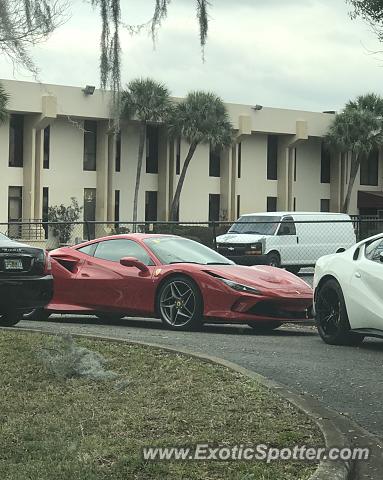 Ferrari F8 Tributo spotted in Winter Park, Florida