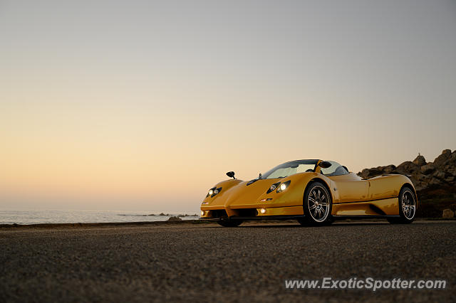 Pagani Zonda spotted in Carmel, California