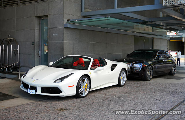 Ferrari 488 GTB spotted in Vancouver, Canada