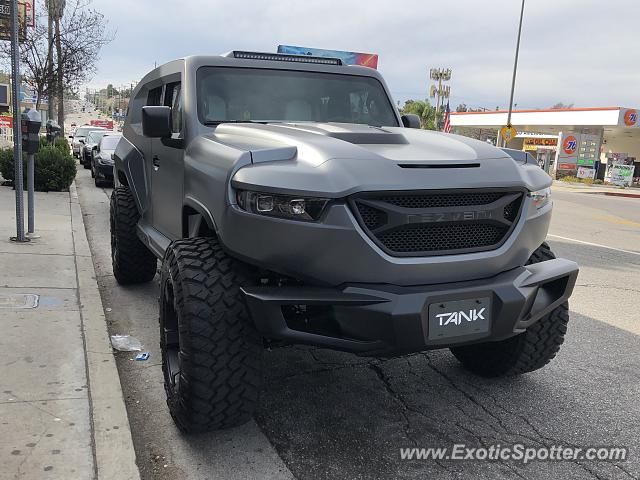 Rezvani Tank spotted in Woodland Hills, California
