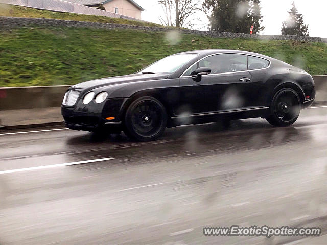 Bentley Continental spotted in Lynnwood, Washington