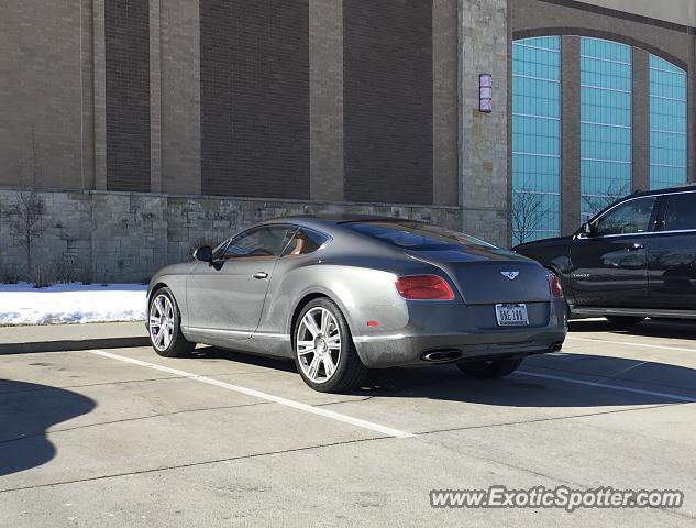 Bentley Continental spotted in Urbandale, Iowa