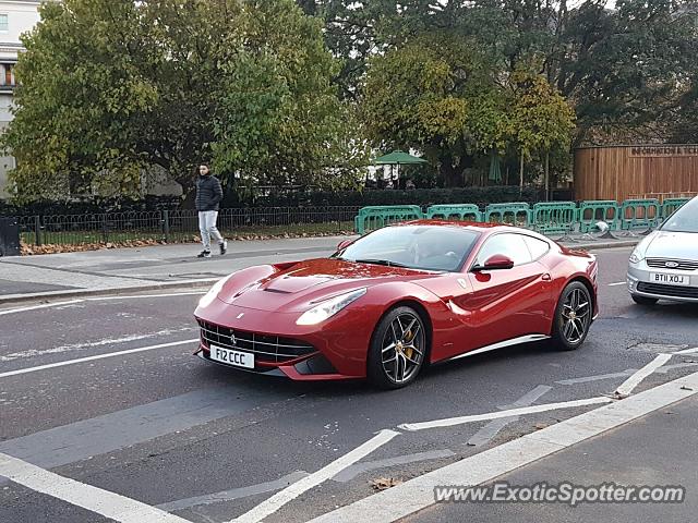 Ferrari F12 spotted in London, United Kingdom