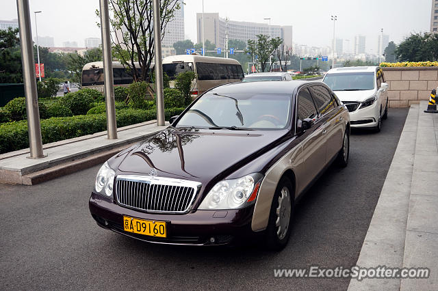 Mercedes Maybach spotted in Qingdao, China