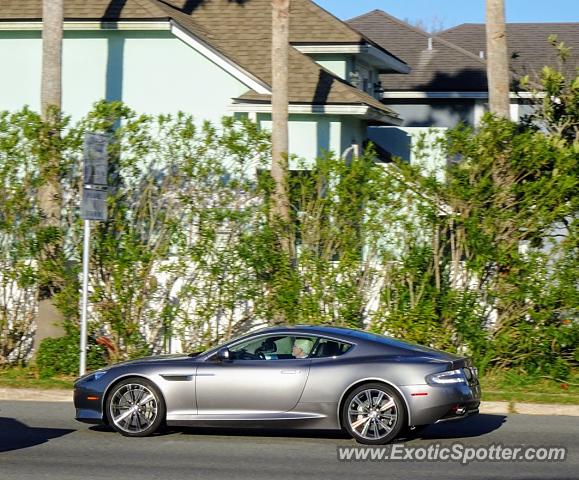 Aston Martin Virage spotted in Jacksonville, Florida