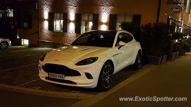 Aston Martin DBX spotted in Zurich, Switzerland