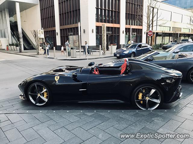 Ferrari Monza SP2 spotted in Houston, Texas