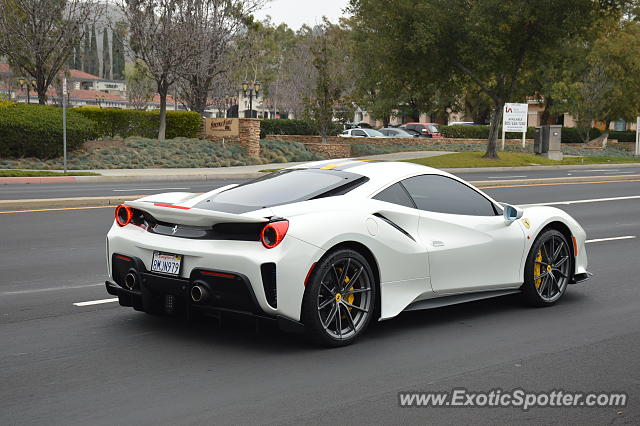 Ferrari 488 GTB spotted in Los Angeles, California