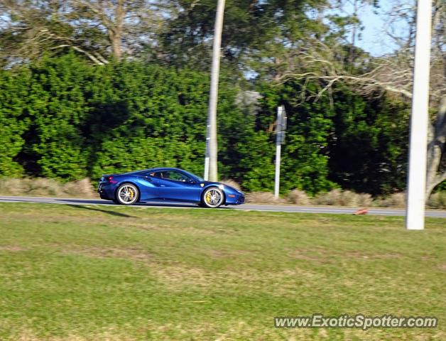 Ferrari 488 GTB spotted in Ponte Vedra, Florida