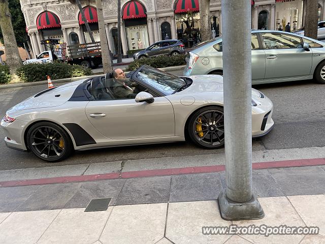 Porsche 911 spotted in Beverly Hills, California