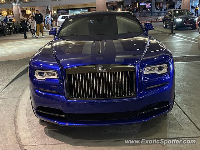 Rolls-Royce Wraith spotted in Scottsdale, Arizona