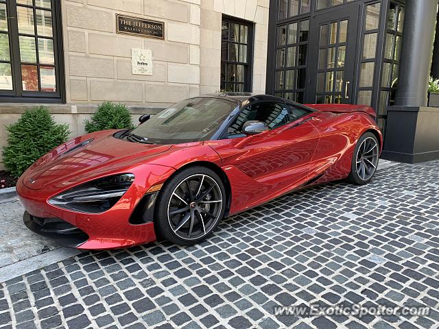 Mclaren 720S spotted in Washington DC, United States