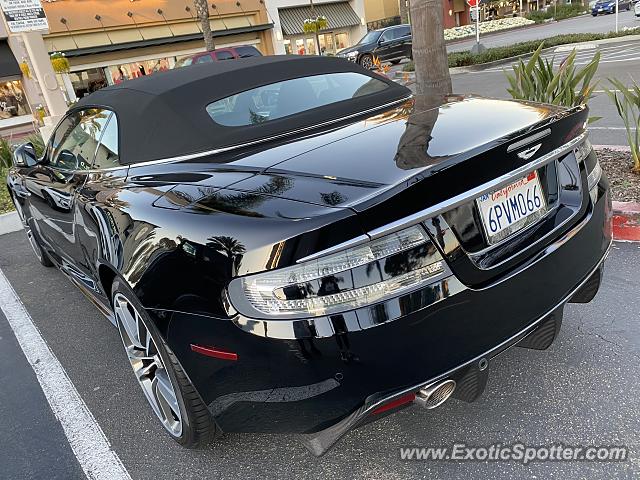 Aston Martin DBS spotted in San Diego, California