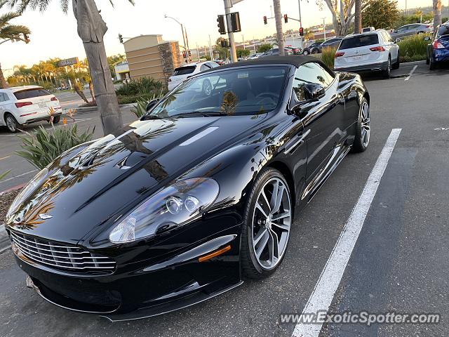 Aston Martin DBS spotted in San Diego, California