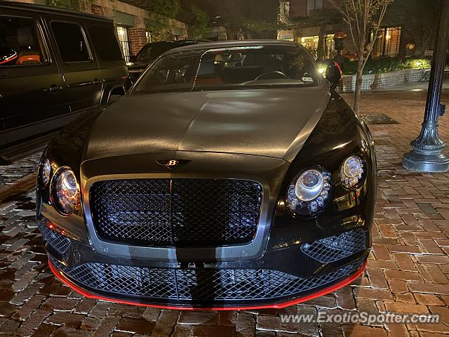Bentley Continental spotted in Washington DC, United States