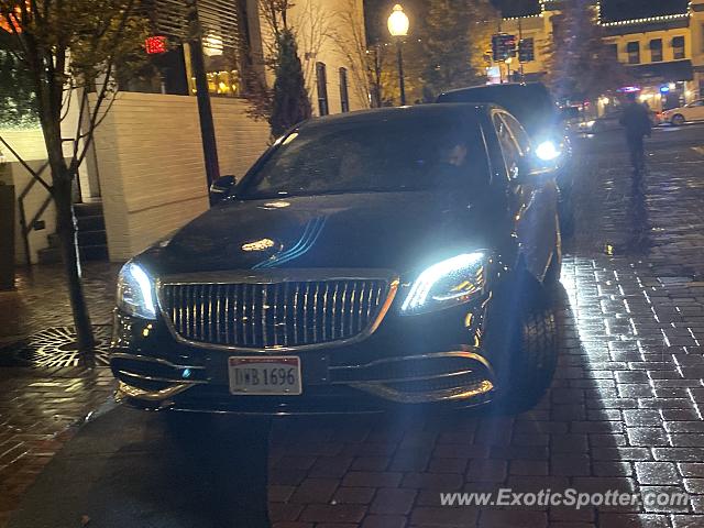 Mercedes Maybach spotted in Washington DC, United States
