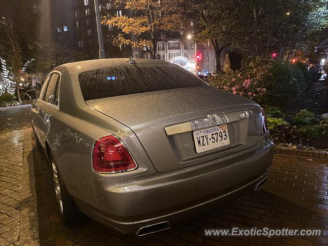 Rolls-Royce Ghost spotted in Washington DC, United States