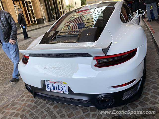 Porsche 911 GT2 spotted in Beverly Hills, California