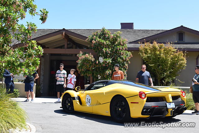 Ferrari LaFerrari spotted in Pebble Beach, California