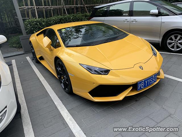 Lamborghini Huracan spotted in Shanghai, China