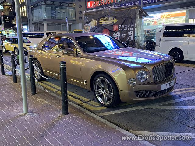 Bentley Mulsanne spotted in Hong Kong, China